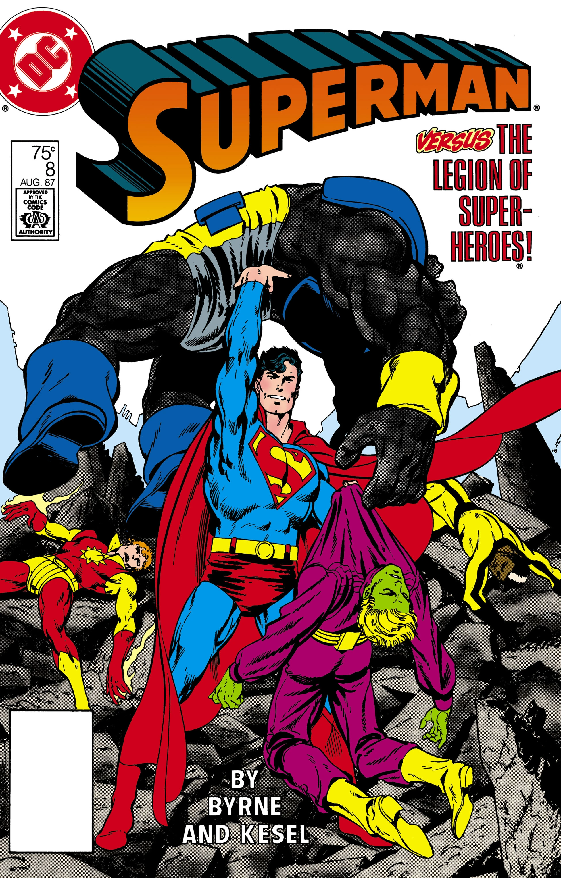 Superman #8 (DC, 1987 — Cover A) cover